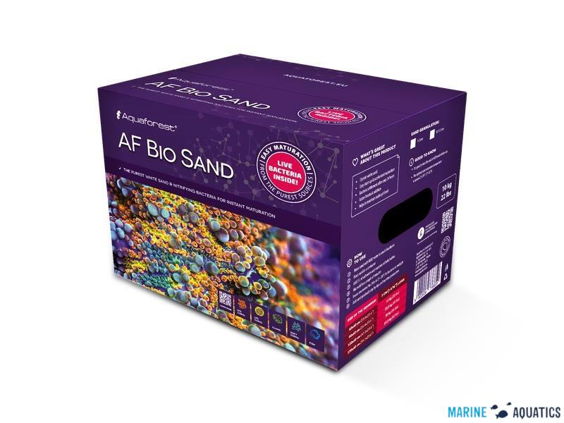 AF Bio Sand 1,0-2,0mm - bílý živý písek, box (4kg)