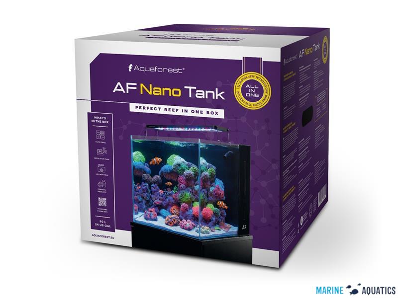 AF NANO tank s LED osvětlením + Startovací sada (90L)