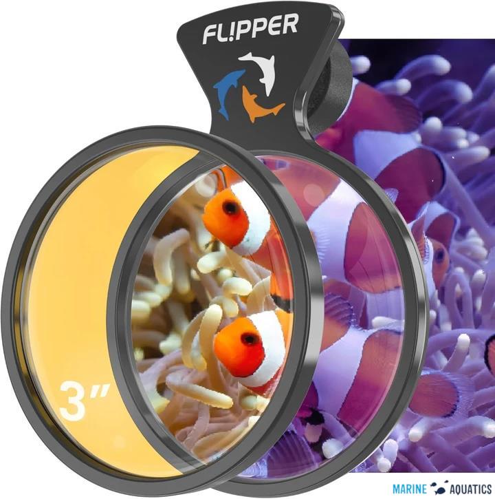 Flipper DeepSee ORANGE filter - oranžová čočka NANO