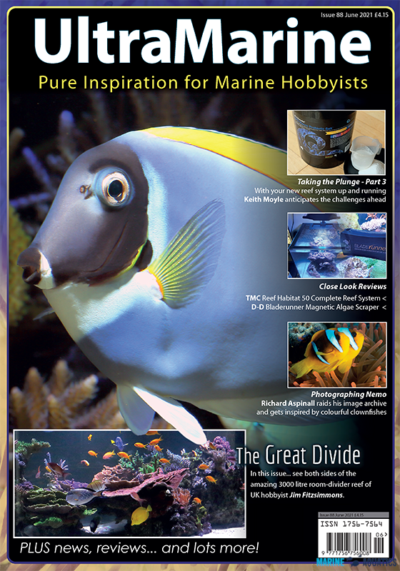 UltraMarine no.88 - časopis pro mořské akvaristy (JUN-JUL´21)