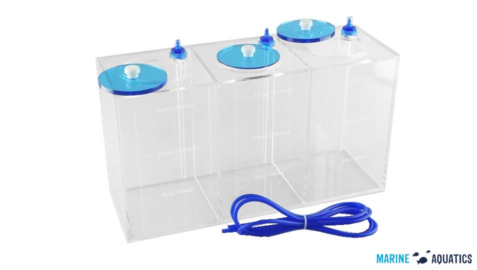 Kontejnery k dávkovacímu zařízení (3x 1,5 L)