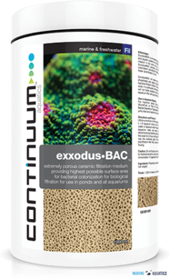 exxodus*BAC - extrémně porézní filtrační médium (1000ml)