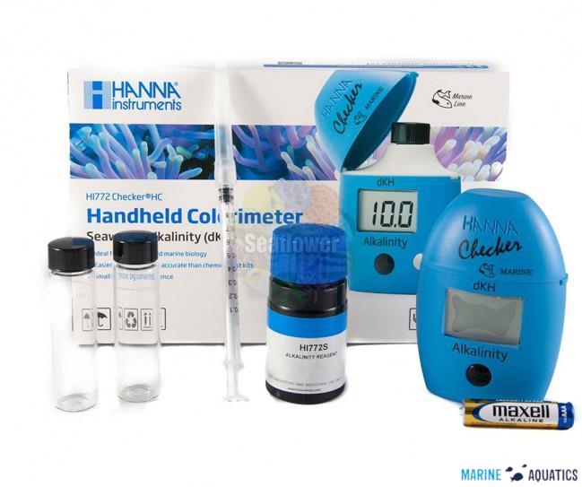 Hanna Checker®HC na měření Alkalinity mořské vody (dKH)