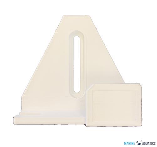 VCA držák na Apex displej, pěnově bílá