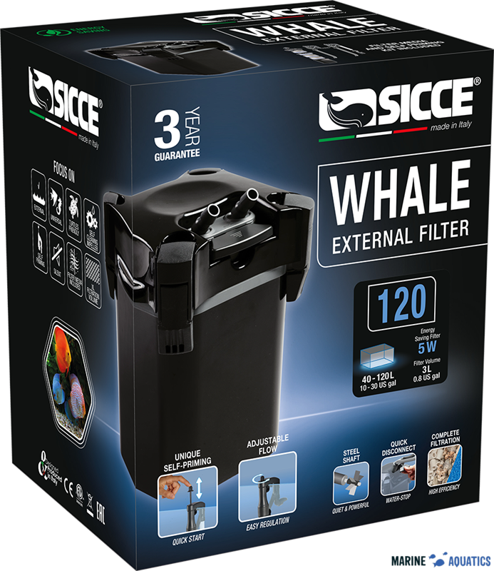 Sicce WHALE 120 - externí filter (120L)