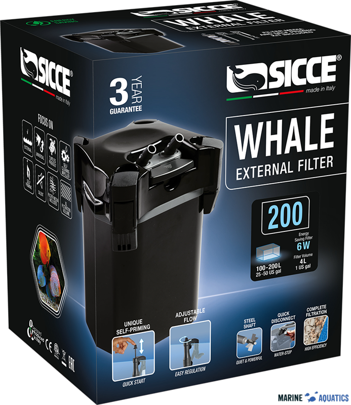 Sicce WHALE 200 - ext filter (200L)