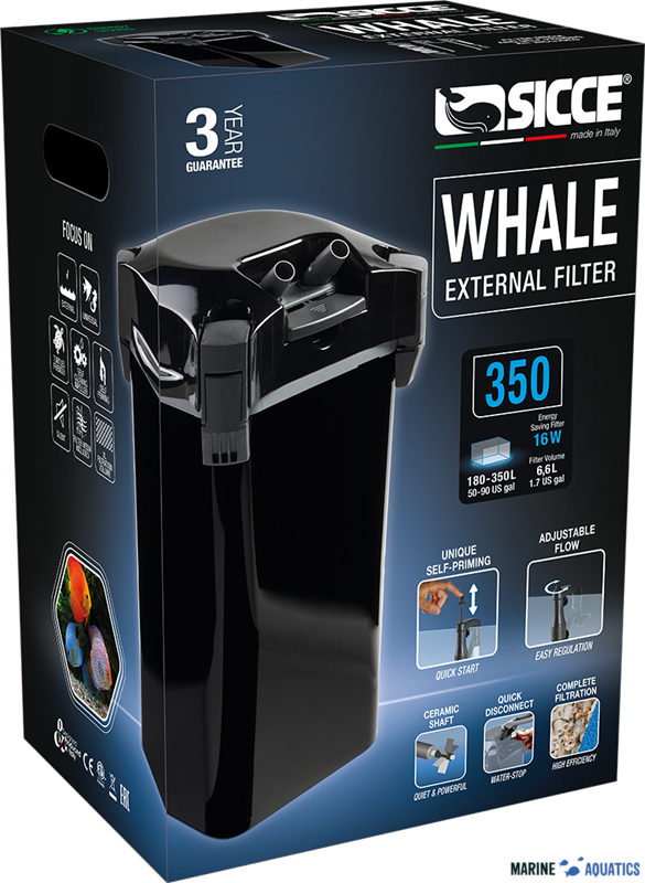 Sicce WHALE 350 - ext filter (350-1100L)