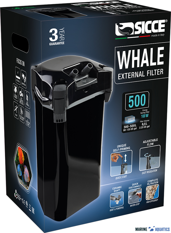 Sicce WHALE 500 - ext filter (500L)